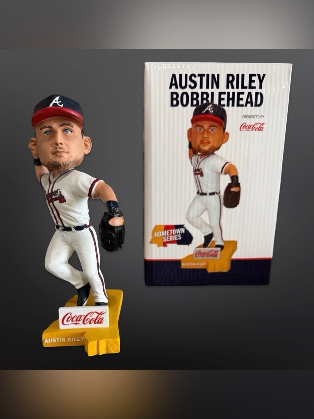 2023 Austin Riley “Hometown Series” Bobblehead – Atlanta Braves. New in box